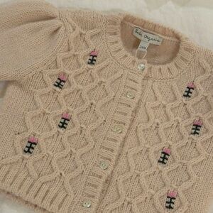 NWT Bebe Organic Rose Cardigan